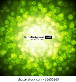 Abstract bokeh vector background