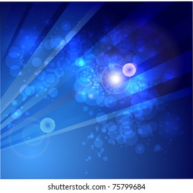 Abstract bokeh vector background