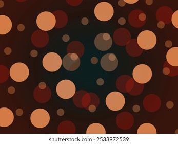 abstract bokeh vector background design