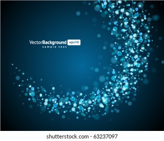 Abstract bokeh vector background. Eps 10