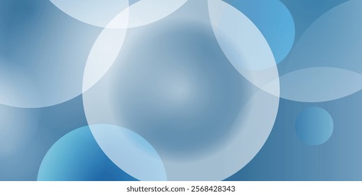 Abstract Bokeh white circle background EPS10