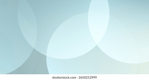 Abstract Bokeh white circle background