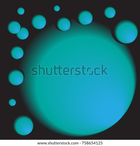 abstract bokey black background
