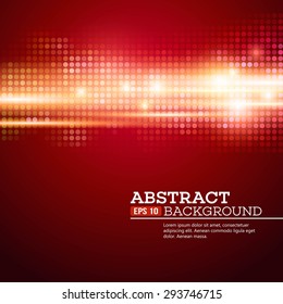 Abstract  bokhe lights background. Disco music. Vector illustration. EPS 10
