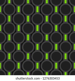 Abstract bold circular pattern. Geometric style.