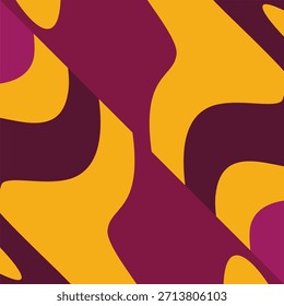 Abstractas, audaz, geométrico, fluido, contrastante, patrón vibrante.