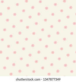 Abstract boobs. Vector illustration of seamless pattern.