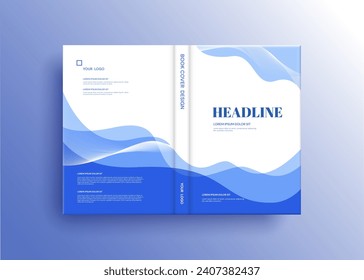 abstract book cover design, brochure,flyer template.