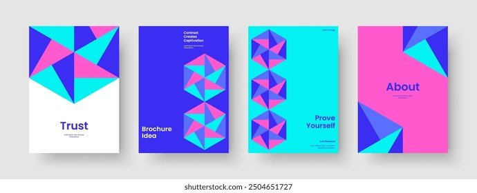 Abstract Book Cover Design. Creative Report Template. Isolated Business Presentation Layout. Flyer. Background. Banner. Brochure. Poster. Catalog. Portfolio. Pamphlet. Notebook. Advertising