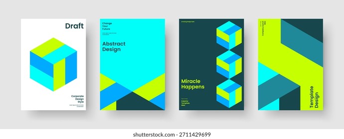 Abstract Book Cover Design. Creative Brochure Template. Geometric Flyer Layout. Report. Banner. Business Presentation. Background. Poster. Brand Identity. Catalog. Notebook. Portfolio. Magazine
