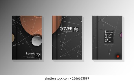 abstract book cover design with a galaxy background . vector illustration in eps 10