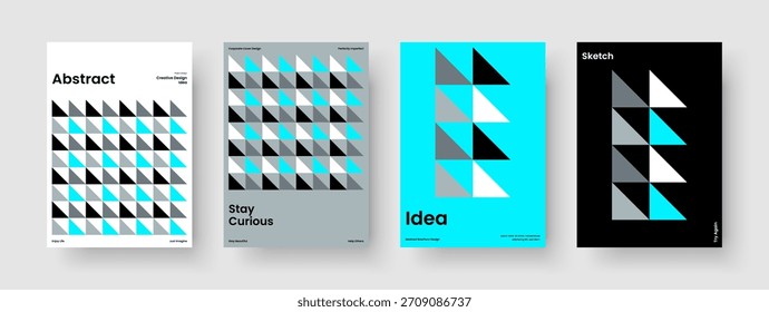 Abstract Book Cover Design. Geometric Business Presentation Layout. Creative Brochure Template. Report. Background. Banner. Flyer. Poster. Portfolio. Newsletter. Notebook. Pamphlet. Leaflet