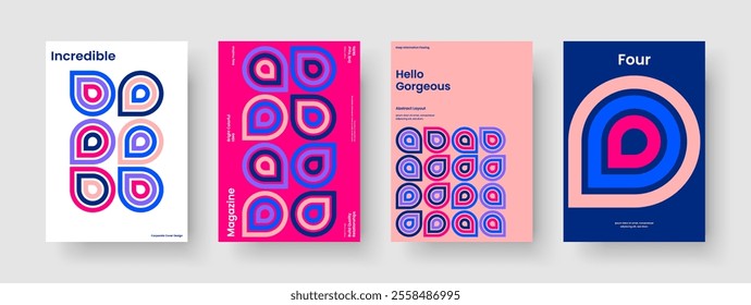 Abstract Book Cover Design. Isolated Brochure Layout. Geometric Background Template. Report. Business Presentation. Flyer. Poster. Banner. Handbill. Brand Identity. Advertising. Catalog. Pamphlet