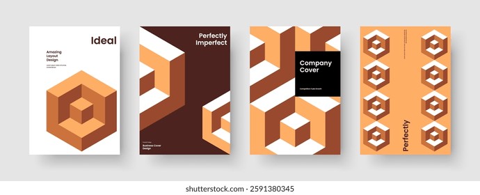 Abstract Book Cover Design. Isolated Flyer Template. Geometric Banner Layout. Report. Business Presentation. Poster. Brochure. Background. Brand Identity. Newsletter. Pamphlet. Notebook