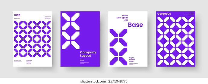 Abstract Book Cover Layout. Creative Report Template. Geometric Brochure Design. Background. Business Presentation. Poster. Flyer. Banner. Pamphlet. Magazine. Newsletter. Journal. Catalog. Notebook