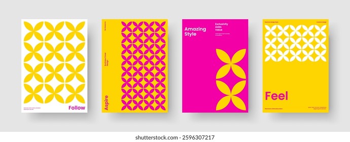 Abstract Book Cover Layout. Creative Flyer Design. Geometric Business Presentation Template. Brochure. Poster. Background. Banner. Report. Advertising. Notebook. Pamphlet. Portfolio. Catalog
