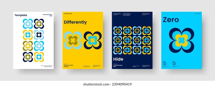 Abstract Book Cover Layout. Geometric Poster Design. Isolated Report Template. Brochure. Flyer. Background. Business Presentation. Banner. Leaflet. Notebook. Advertising. Brand Identity. Journal