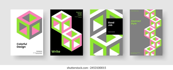 Abstract Book Cover Layout. Geometric Brochure Template. Modern Poster Design. Business Presentation. Report. Background. Flyer. Banner. Magazine. Advertising. Catalog. Notebook. Handbill