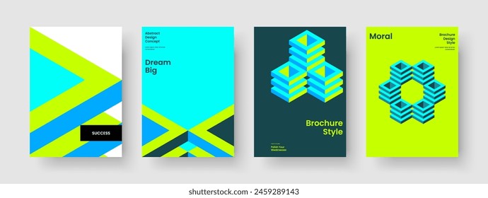 Abstract Book Cover Layout. Geometric Flyer Template. Isolated Brochure Design. Report. Poster. Background. Business Presentation. Banner. Pamphlet. Leaflet. Notebook. Handbill. Newsletter