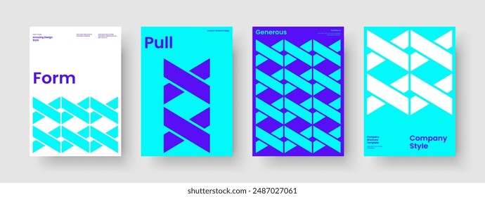 Abstract Book Cover Layout. Geometric Poster Design. Creative Background Template. Flyer. Report. Brochure. Business Presentation. Banner. Handbill. Newsletter. Portfolio. Brand Identity. Catalog