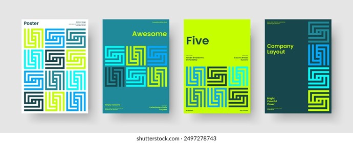 Abstract Book Cover Layout. Geometric Report Template. Isolated Banner Design. Business Presentation. Background. Flyer. Poster. Brochure. Portfolio. Brand Identity. Catalog. Pamphlet. Newsletter