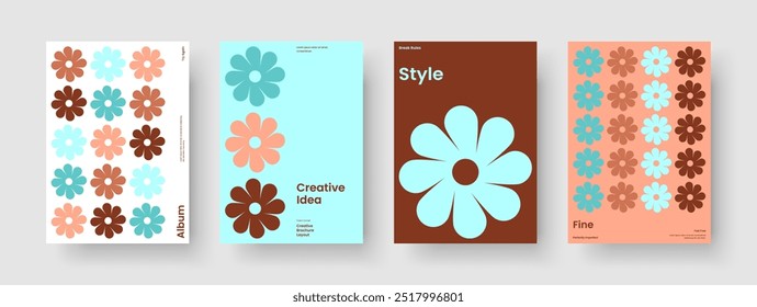 Abstract Book Cover Layout. Geometric Background Design. Isolated Flyer Template. Poster. Brochure. Report. Banner. Business Presentation. Notebook. Pamphlet. Magazine. Brand Identity. Catalog