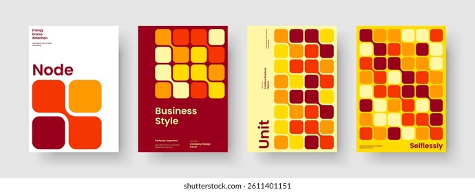 Abstract Book Cover Layout. Geometric Flyer Template. Isolated Business Presentation Design. Brochure. Background. Banner. Poster. Report. Leaflet. Notebook. Catalog. Magazine. Portfolio. Journal
