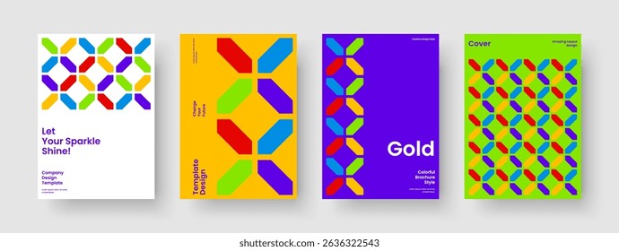 Abstract Book Cover Layout. Geometric Background Design. Isolated Report Template. Flyer. Business Presentation. Poster. Banner. Brochure. Leaflet. Catalog. Handbill. Newsletter. Magazine