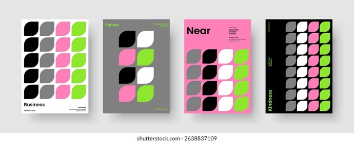 Abstract Book Cover Layout. Geometric Flyer Design. Modern Background Template. Business Presentation. Banner. Brochure. Poster. Report. Handbill. Newsletter. Notebook. Pamphlet. Portfolio. Catalog
