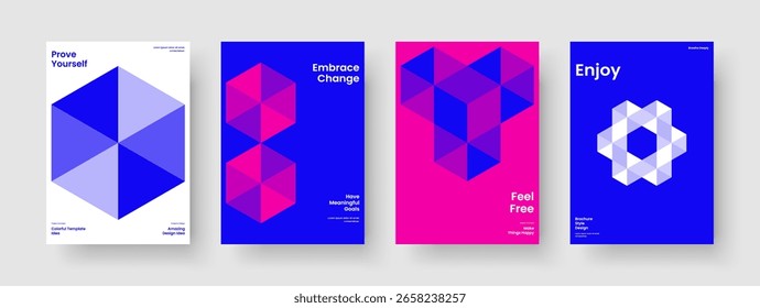 Abstract Book Cover Layout. Geometric Banner Template. Modern Background Design. Business Presentation. Report. Brochure. Poster. Flyer. Handbill. Journal. Leaflet. Catalog. Portfolio. Newsletter
