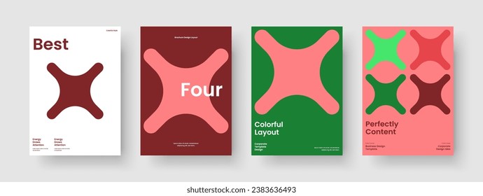 Abstract Book Cover Layout. Isolated Brochure Template. Creative Banner Design. Background. Poster. Flyer. Report. Business Presentation. Catalog. Advertising. Notebook. Brand Identity. Journal