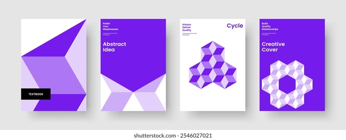 Abstract Book Cover Layout. Isolated Background Template. Creative Banner Design. Report. Flyer. Brochure. Poster. Business Presentation. Advertising. Pamphlet. Magazine. Handbill. Newsletter