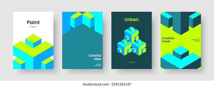 Abstract Book Cover Layout. Isolated Business Presentation Template. Geometric Brochure Design. Background. Poster. Report. Banner. Flyer. Notebook. Leaflet. Newsletter. Catalog. Advertising