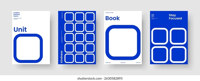 Disposição Abstrata Da Capa Do Livro. Modelo De Plano De Fundo Isolado. Design de folheto moderno. Cartaz. Relatório. Faixa. Apresentação de negócios. Panfleto. Catálogo. Carteira. Revista. Diário. Notebook. Boletim Informativo