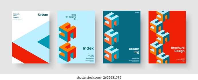 Abstract Book Cover Layout. Isolated Poster Template. Creative Business Presentation Design. Background. Flyer. Banner. Brochure. Report. Pamphlet. Magazine. Portfolio. Handbill. Newsletter