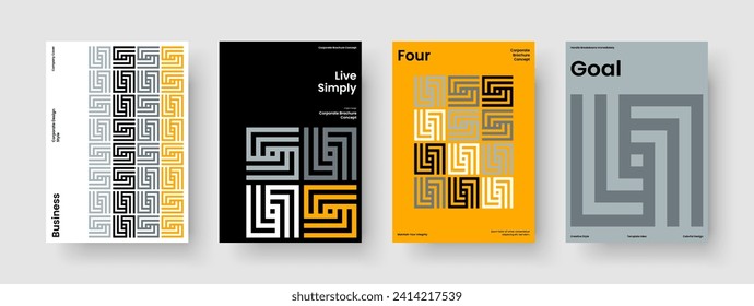 Abstract Book Cover Layout. Modern Background Design. Isolated Business Presentation Template. Brochure. Report. Flyer. Banner. Poster. Newsletter. Portfolio. Catalog. Journal. Pamphlet. Magazine