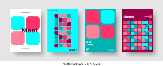 Abstract Book Cover Template. Creative Flyer Layout. Isolated Report Design. Business Presentation. Background. Banner. Poster. Brochure. Magazine. Leaflet. Advertising. Newsletter. Journal