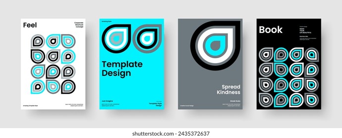 Abstract Book Cover Template. Creative Poster Layout. Isolated Brochure Design. Flyer. Background. Business Presentation. Banner. Report. Handbill. Brand Identity. Journal. Advertising. Leaflet