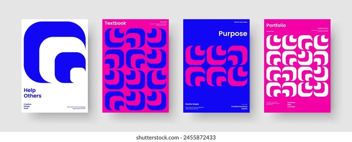 Abstract Book Cover Template. Creative Background Design. Geometric Flyer Layout. Banner. Report. Poster. Brochure. Business Presentation. Brand Identity. Handbill. Pamphlet. Catalog. Leaflet