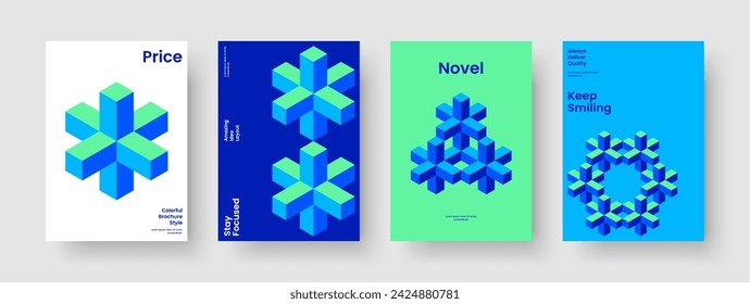 Abstract Book Cover Template. Geometric Background Layout. Isolated Business Presentation Design. Banner. Report. Poster. Flyer. Brochure. Notebook. Portfolio. Magazine. Newsletter. Catalog