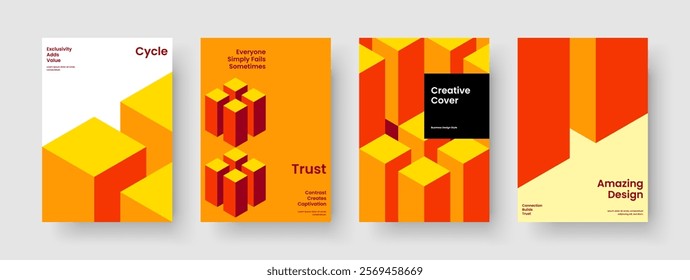 Abstract Book Cover Template. Geometric Report Design. Creative Background Layout. Brochure. Banner. Business Presentation. Poster. Flyer. Advertising. Portfolio. Leaflet. Notebook. Magazine