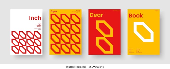 Abstract Book Cover Template. Geometric Banner Design. Modern Background Layout. Flyer. Report. Business Presentation. Brochure. Poster. Catalog. Portfolio. Handbill. Notebook. Magazine