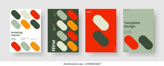Modelo de Capa de Livro Abstrata. Design de cartaz geométrico. Layout de apresentação empresarial criativa. Relatório. Histórico. Brochura. Faixa. Panfleto. Catálogo. Conhecimento manual. Revista. Publicidade. Boletim Informativo