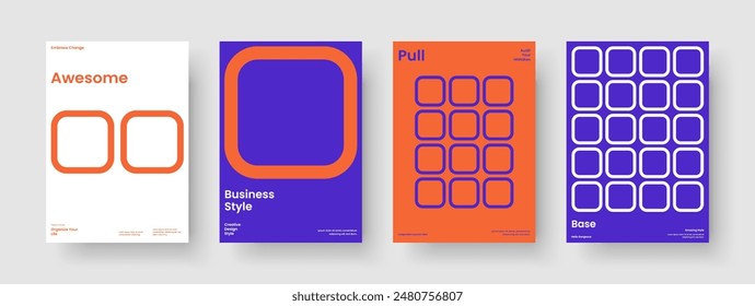 Abstract Book Cover Template. Isolated Banner Design. Creative Flyer Layout. Poster. Background. Brochure. Report. Business Presentation. Magazine. Catalog. Brand Identity. Portfolio. Handbill