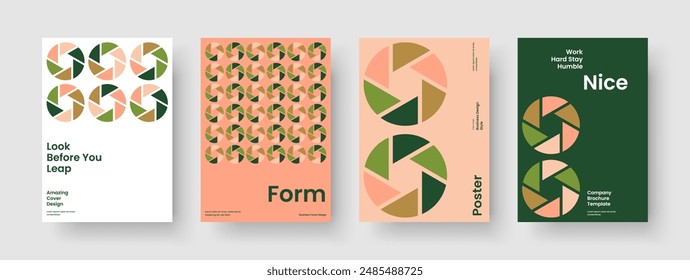 Abstract Book Cover Template. Isolated Business Presentation Layout. Geometric Banner Design. Flyer. Poster. Brochure. Background. Report. Handbill. Brand Identity. Magazine. Advertising. Catalog