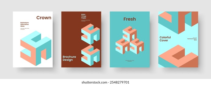 Abstract Book Cover Template. Isolated Business Presentation Layout. Geometric Report Design. Poster. Brochure. Banner. Background. Flyer. Notebook. Portfolio. Handbill. Journal. Magazine