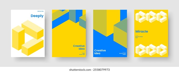 Abstract Book Cover Template. Isolated Business Presentation Design. Geometric Banner Layout. Flyer. Report. Background. Poster. Brochure. Notebook. Catalog. Portfolio. Pamphlet. Magazine