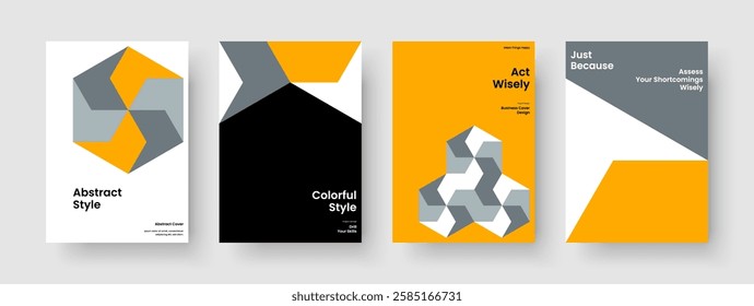 Abstract Book Cover Template. Isolated Report Layout. Modern Poster Design. Business Presentation. Flyer. Banner. Brochure. Background. Journal. Leaflet. Catalog. Pamphlet. Handbill. Portfolio