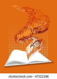 Abstract book illustration