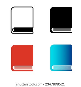 Abstract Book Literature Silhouette Illustration, can be used for business designs, presentation designs or any suitable designs.